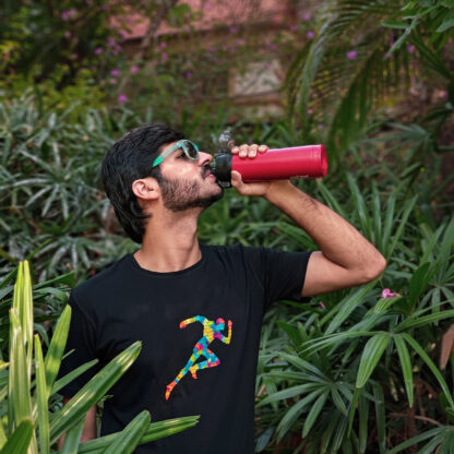 Calyz Sprinter Black T-shirt - Image 2
